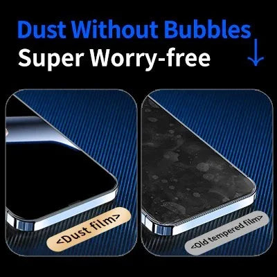 Apple iPhone Screen Protector16 15 Pro Max 14 Plus 13 12 11 XR XS Tempering Glass With Install Kit