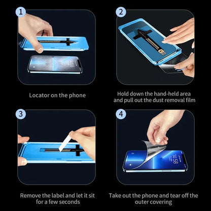 Apple iPhone Screen Protector16 15 Pro Max 14 Plus 13 12 11 XR XS  Tempering Glass With Install Kit