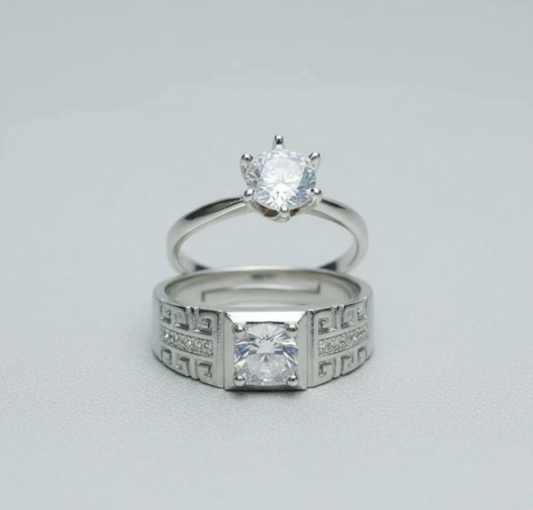 CRYSTAL COUPLE RING