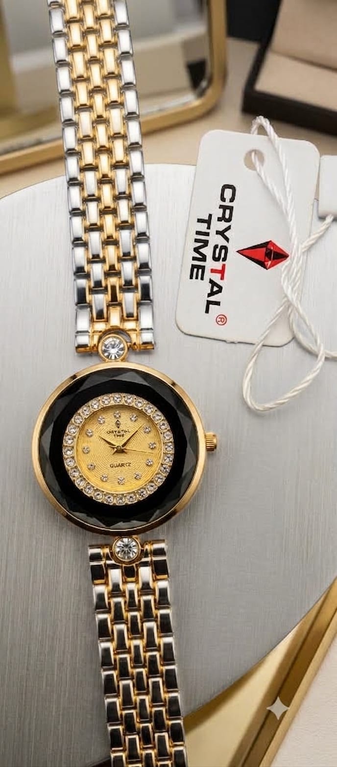 Crystal Time Ladies Watch