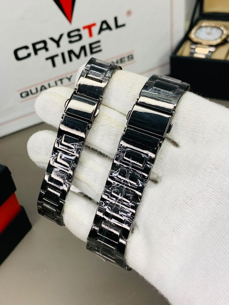 Crystal Time Couple Set