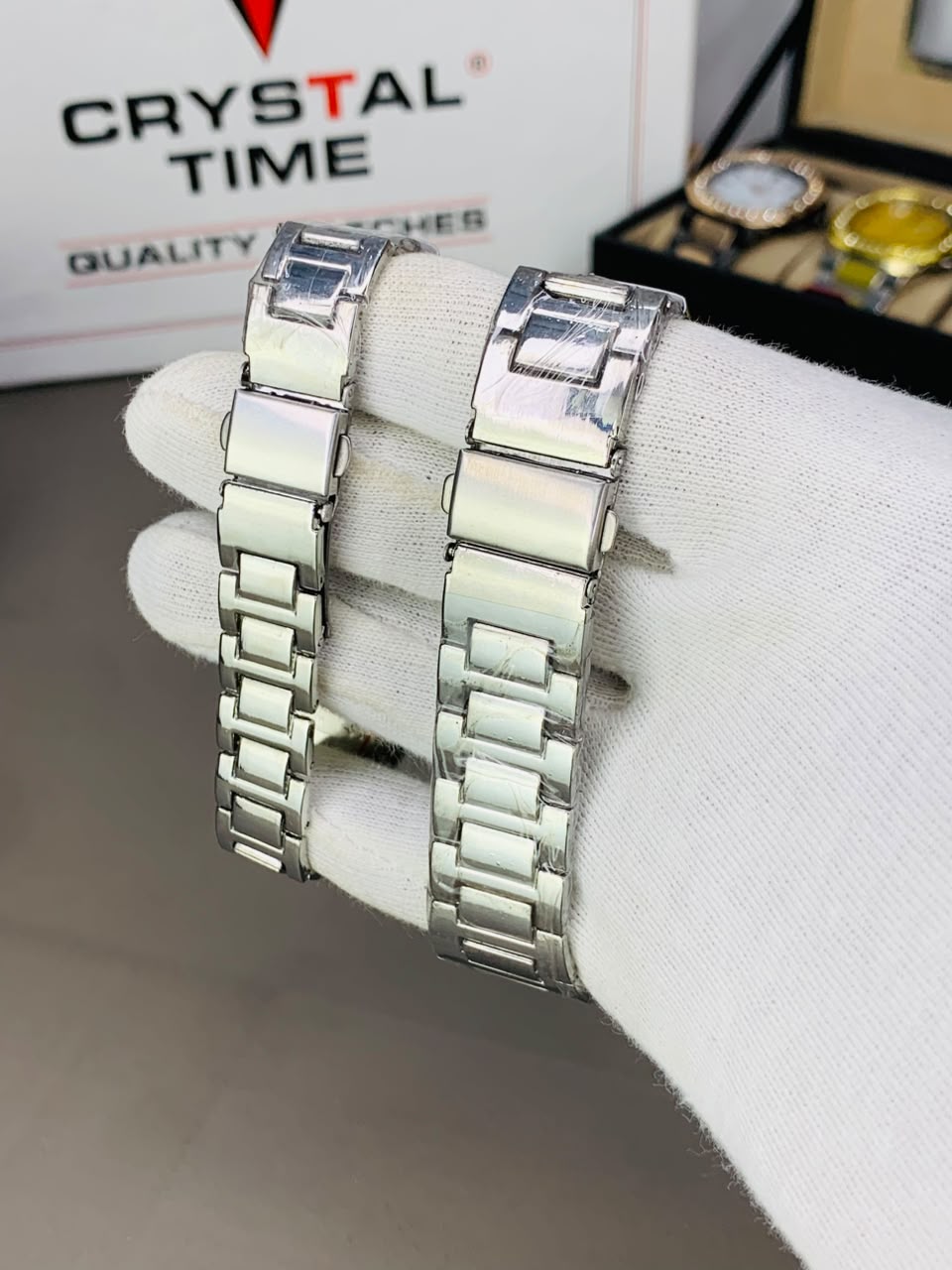 Crystal Time Couple Set