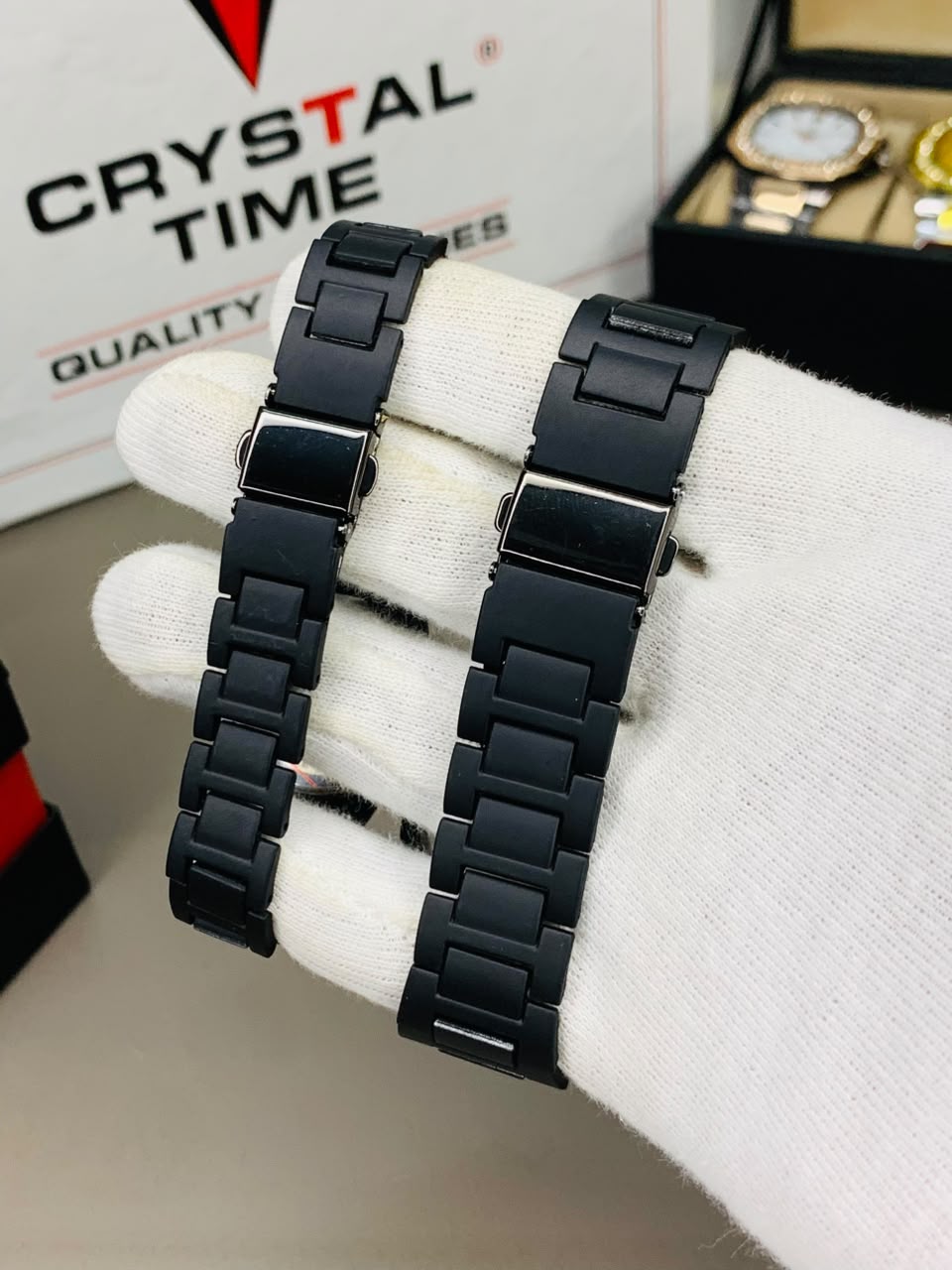 Crystal Time Couple Set