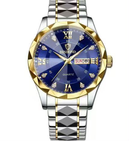 BinBond Date And Day Watch For Men