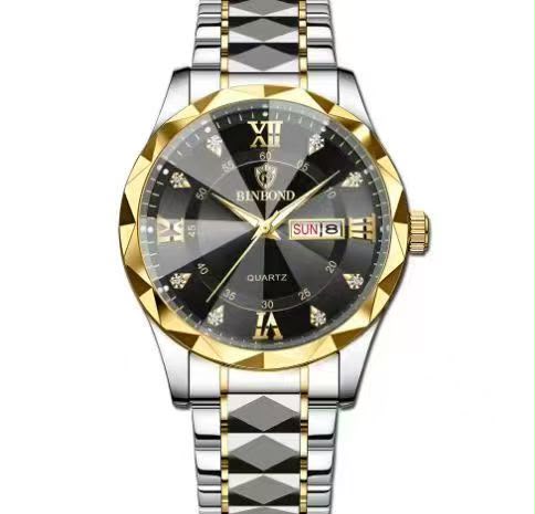 BinBond Date And Day Watch For Men