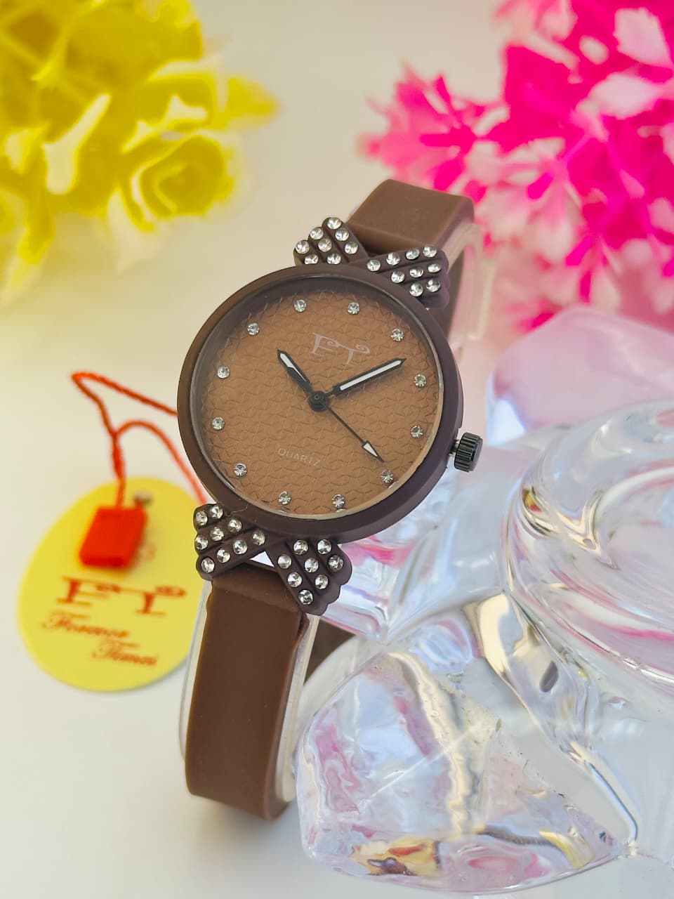 FT Strap Watch For Ladies