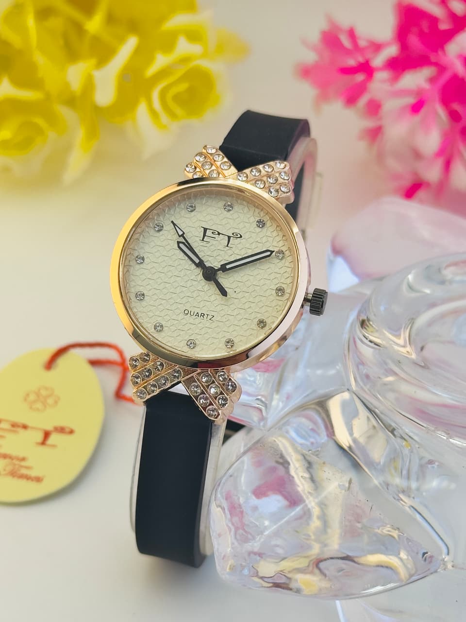 FT Strap Watch For Ladies