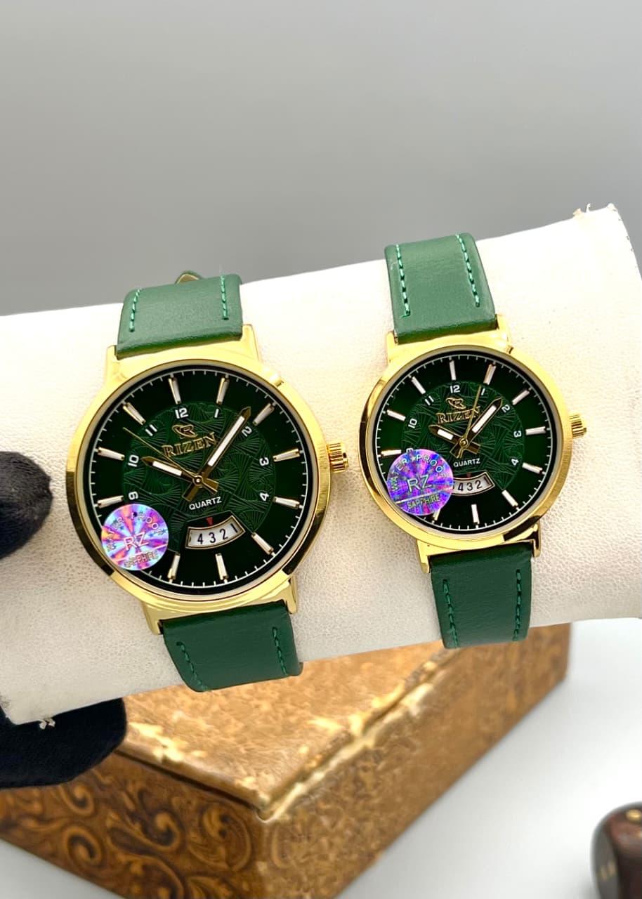 Rizen Couple Watches