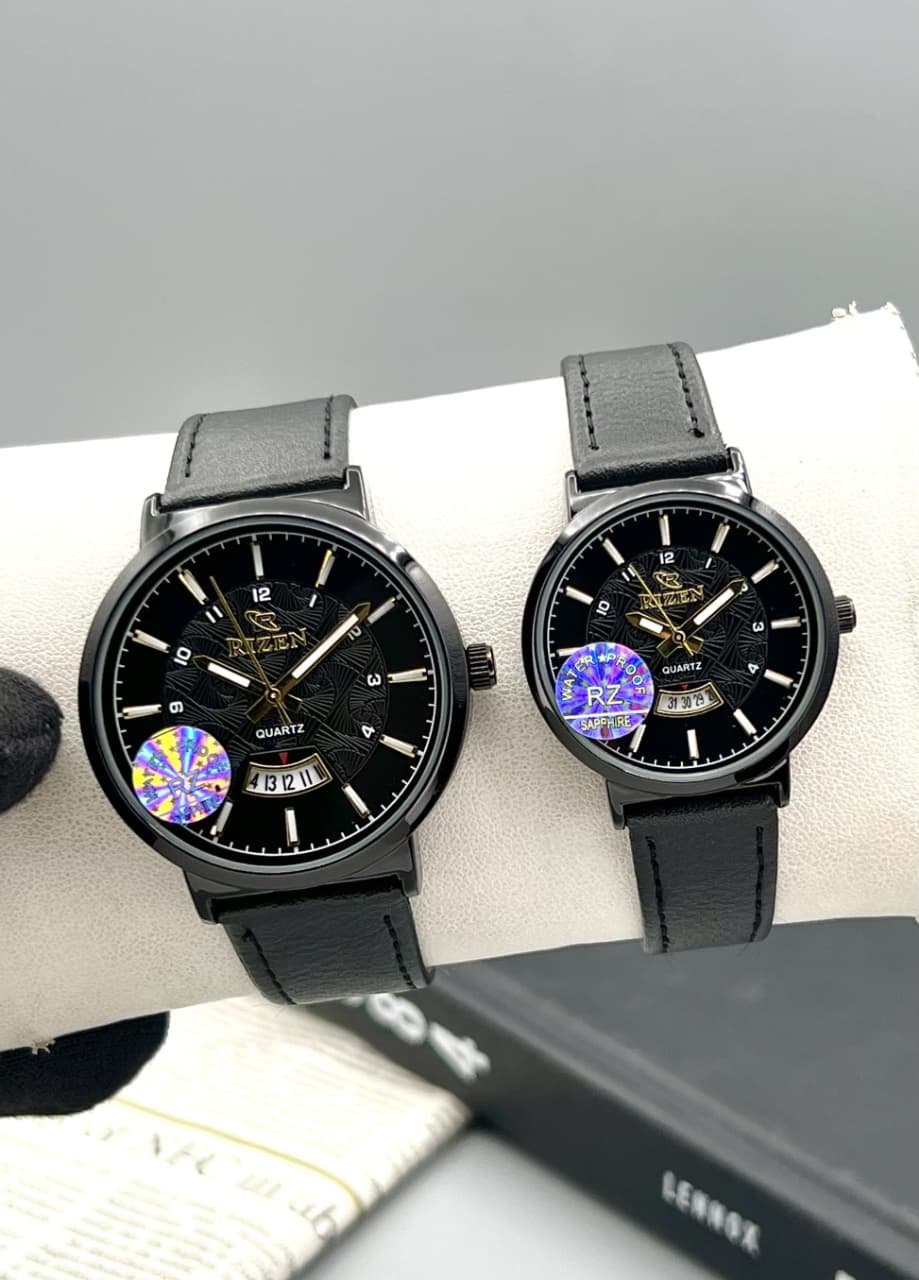 Rizen Couple Watches