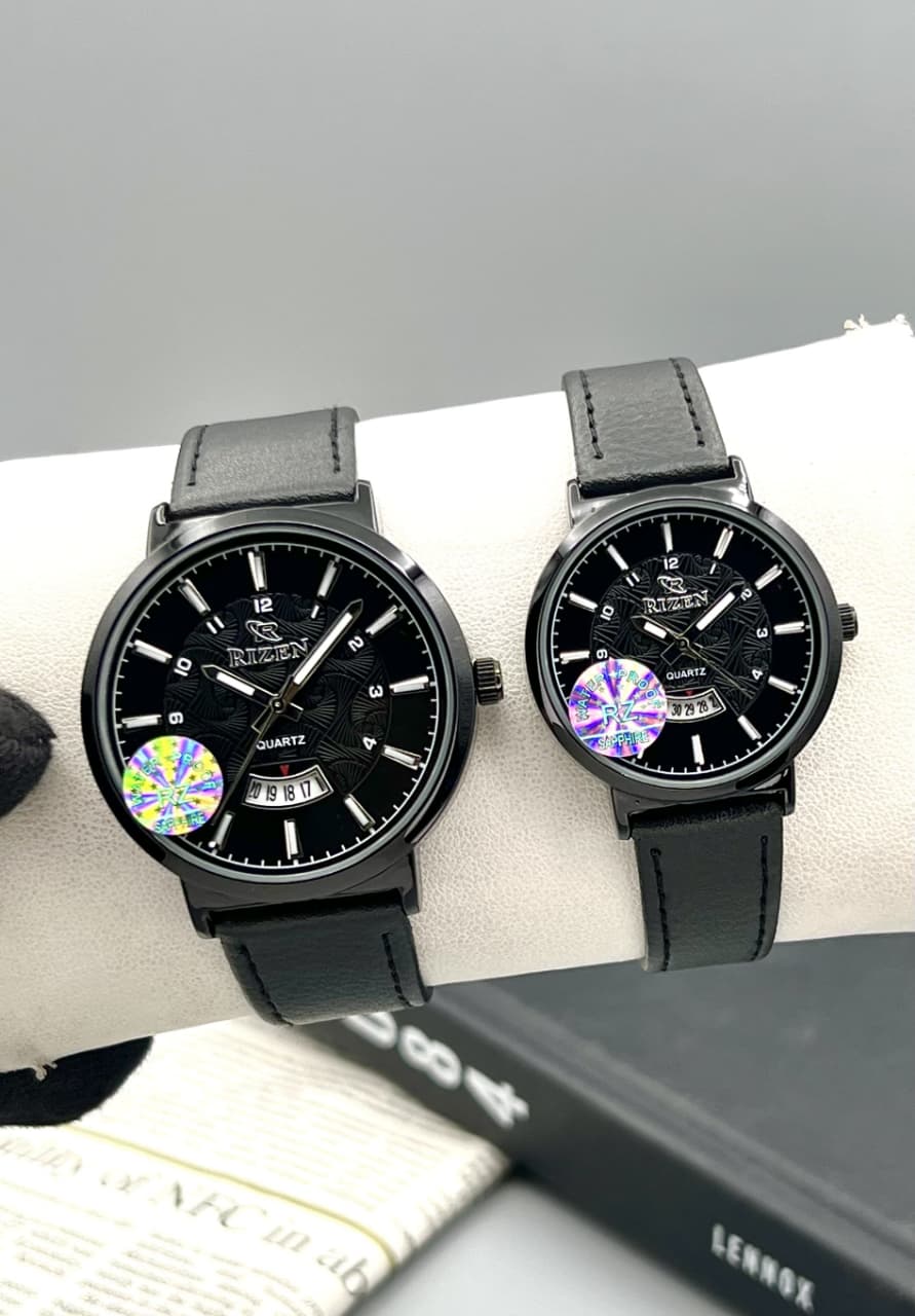 Rizen Couple Watches