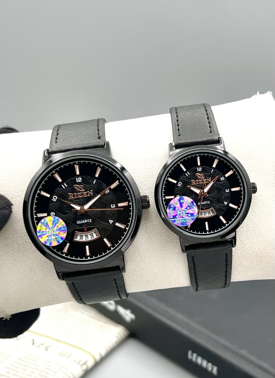 Rizen Couple Watches