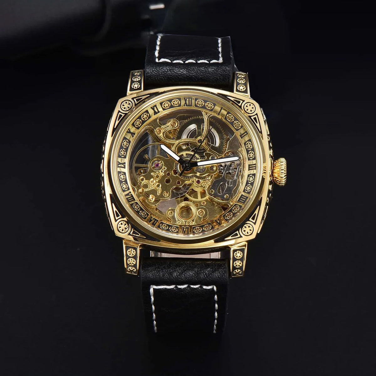 Arabic Automatic Skeleton Watch For Men