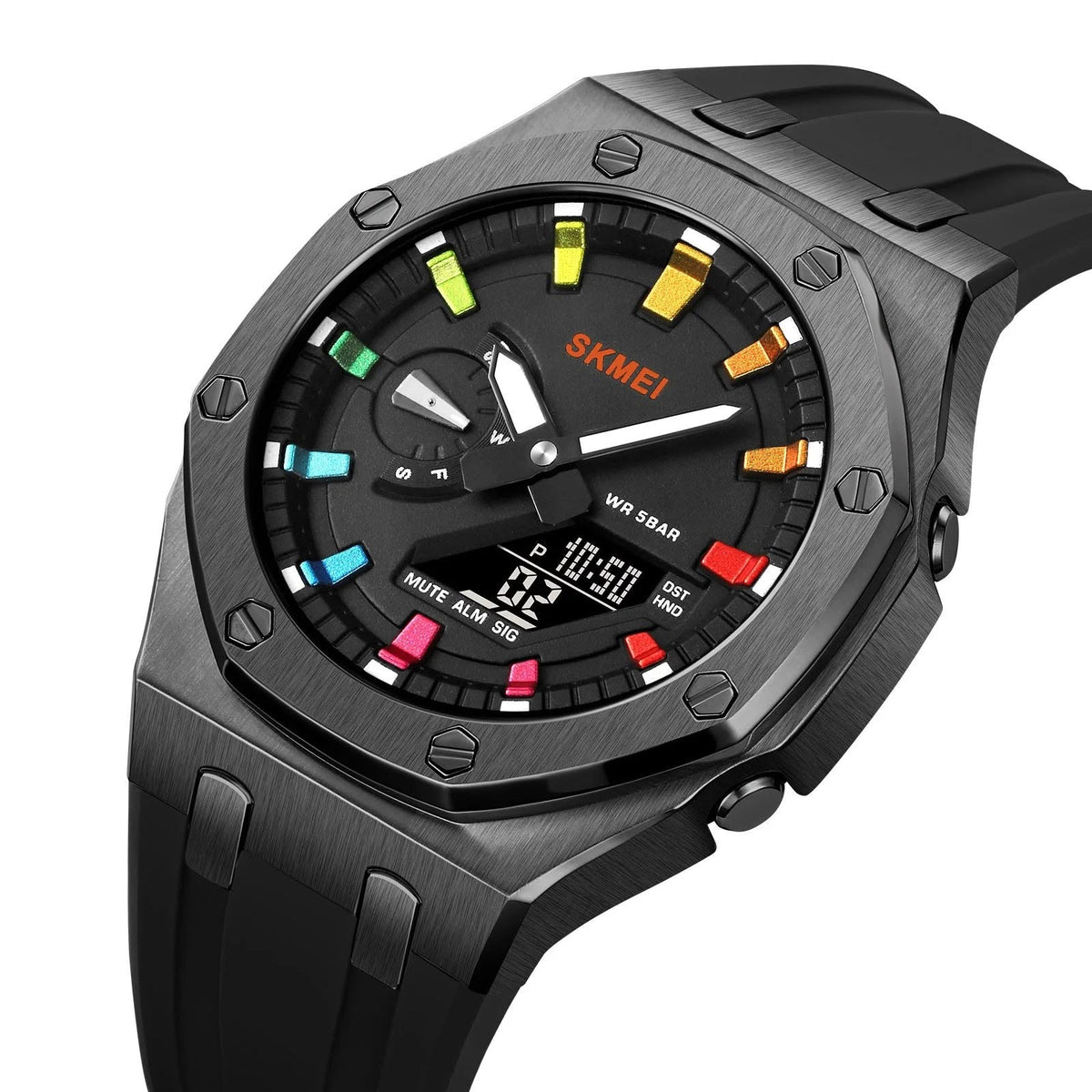 Skemi Double Time Watch For Men