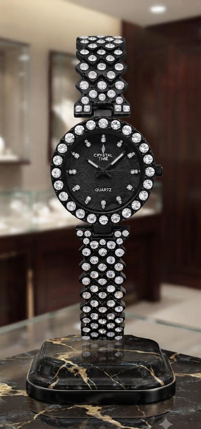 Crystal Time Luxury Women’s Watch